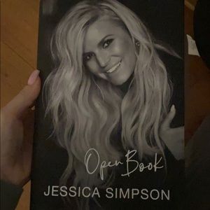 Jessica Simpson “Open Book” book
